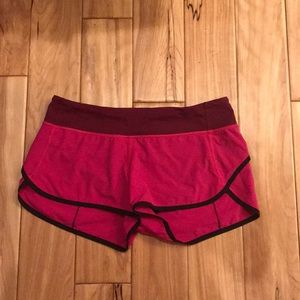 Lululemon Speed shorts